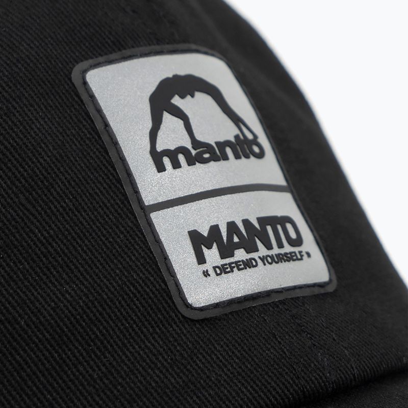 MANTO Pulse Dad Cap fekete 4