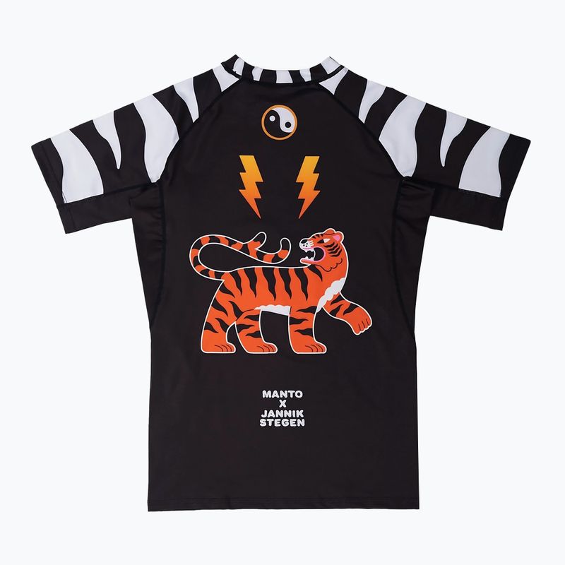 Rashguard MANTO Tiger's Tail Rashguard fekete 2