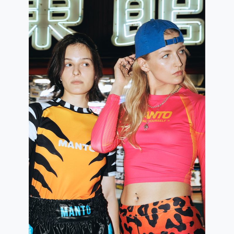 Rashguard MANTO Tiger's Tail Rashguard fekete 5