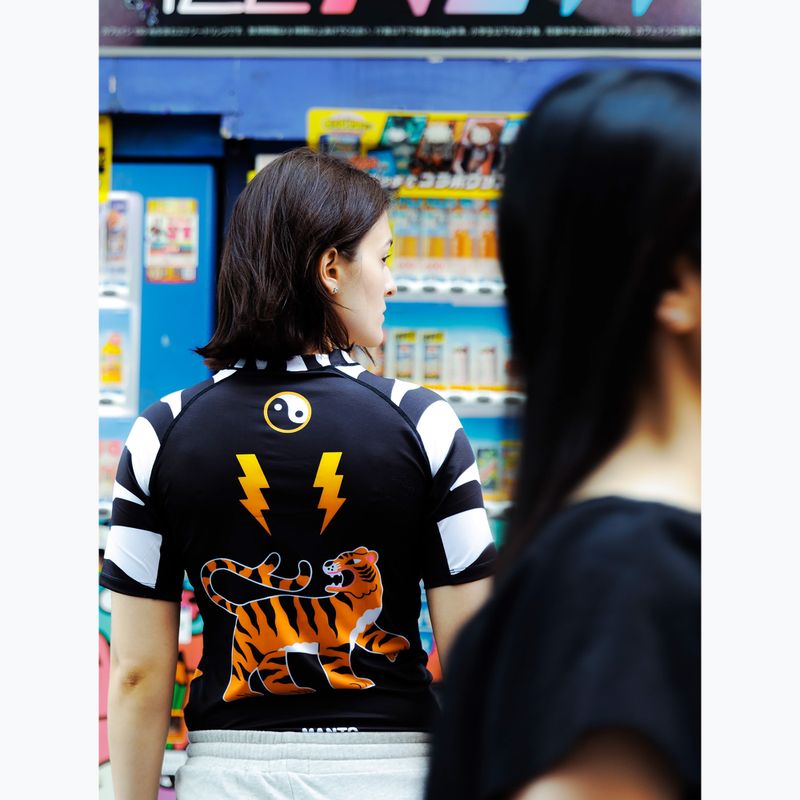 Rashguard MANTO Tiger's Tail Rashguard fekete 6