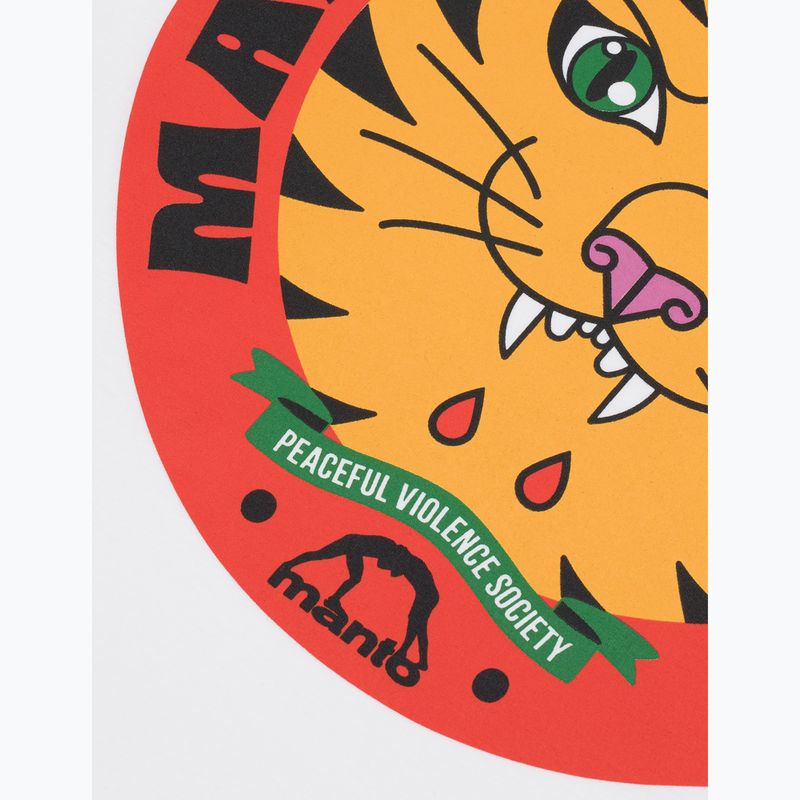 Férfi póló MANTO Worldwild fehér 4