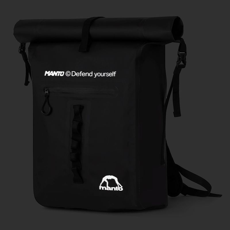 Hátizsák MANTO Roll Top New York 25 l black 5