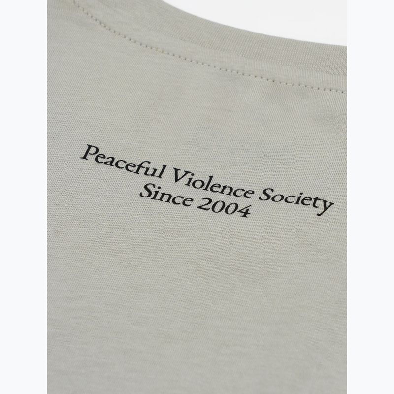 Férfi póló MANTO Ink világosszürke 4