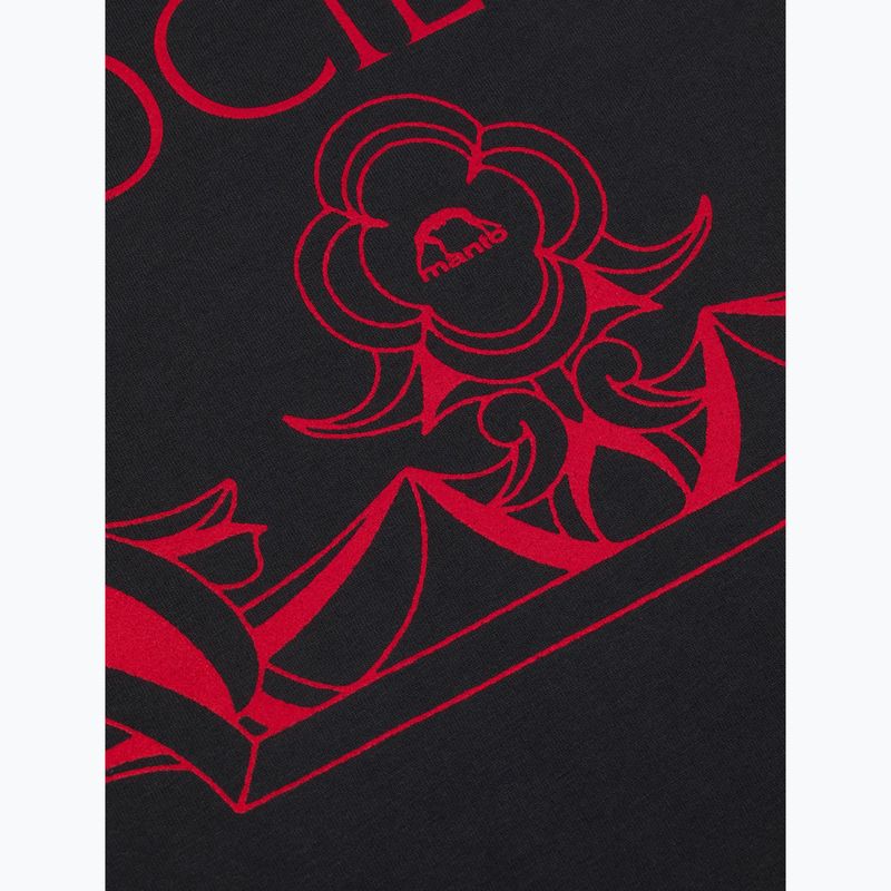 Férfi póló MANTO Profuse fekete 3