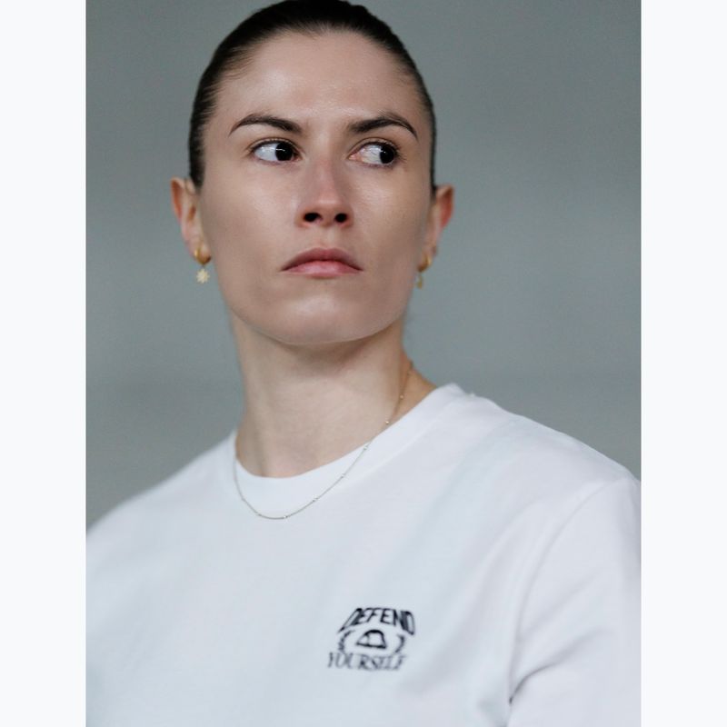 Férfi póló MANTO Defend 25 fehér 6