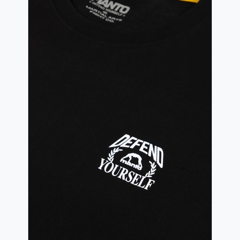 Férfi póló MANTO Defend 25 fekete 6