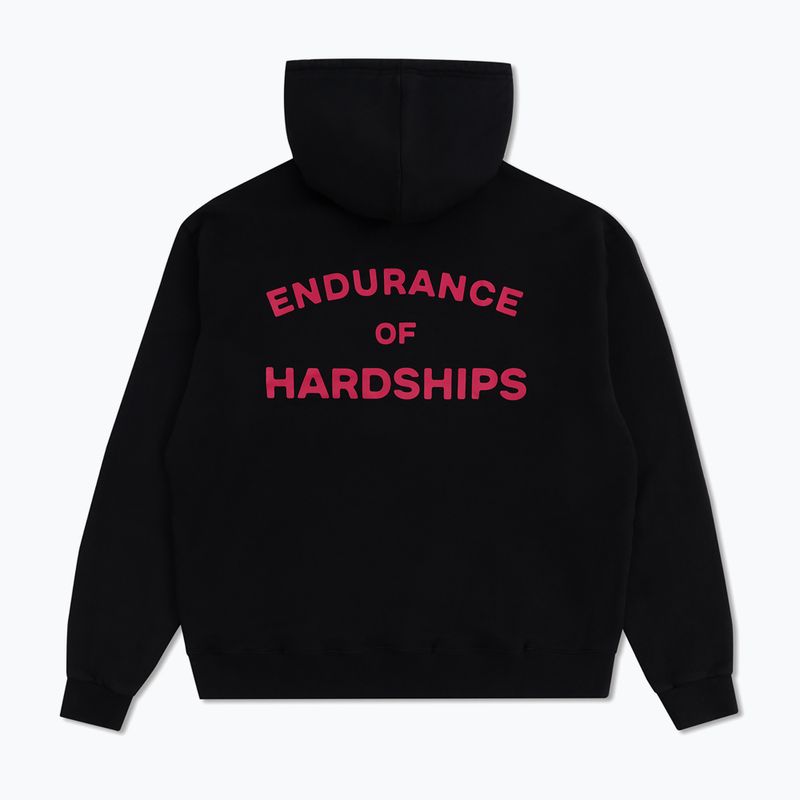 Férfi pulóver MANTO Endurance Hoody fekete 2