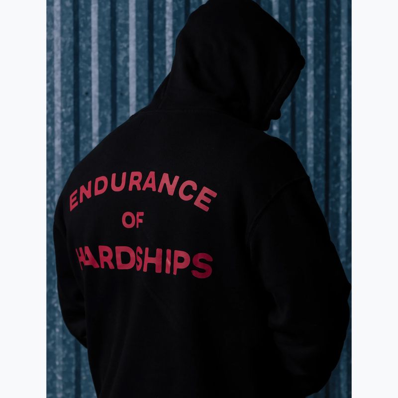 Férfi pulóver MANTO Endurance Hoody fekete 7