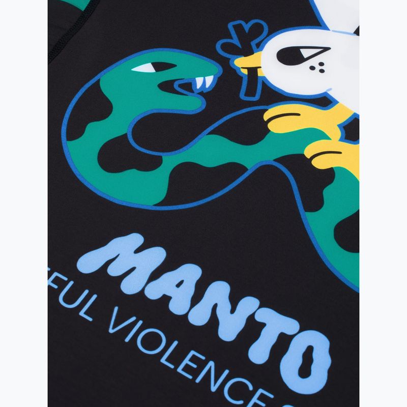 Férfi rashguard MANTO Dove fekete 6