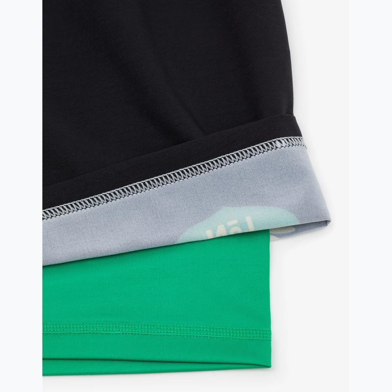 Férfi edzőshort MANTO Cross fekete 6