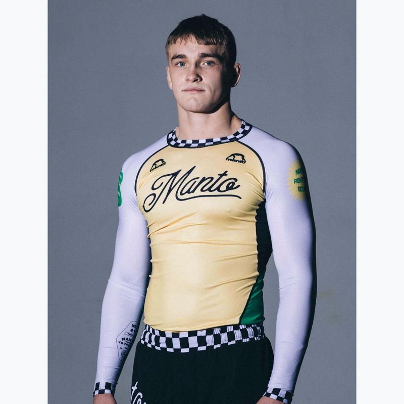 Férfi rashguard hosszú ujjú MANTO Cross multikolor 8