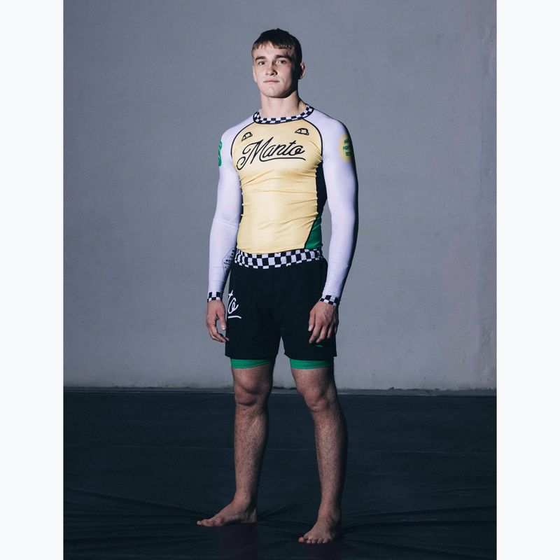 Férfi rashguard hosszú ujjú MANTO Cross multikolor 9
