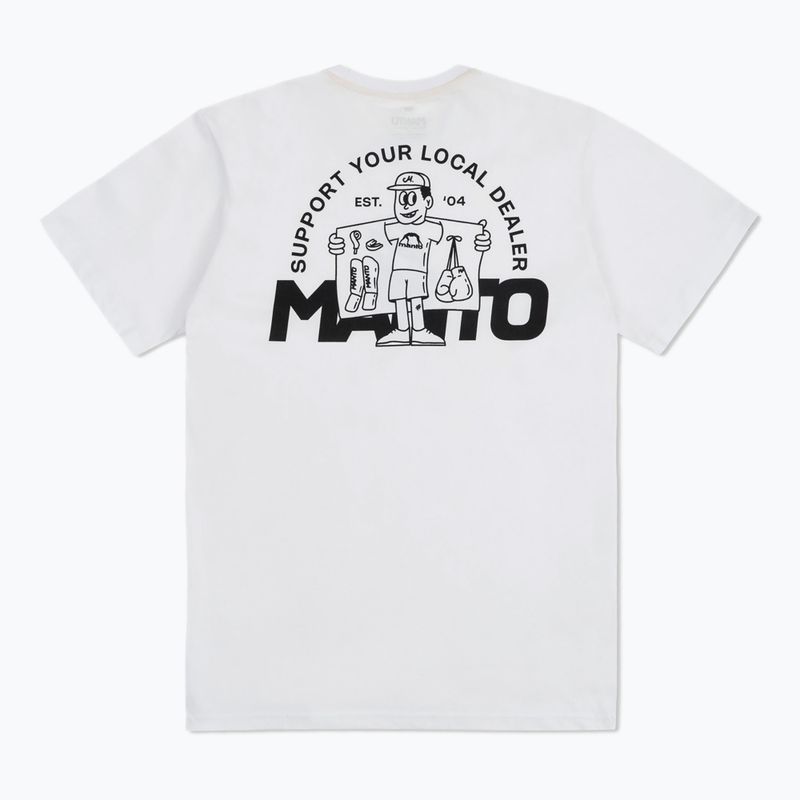 MANTO Dealer póló fehér 2