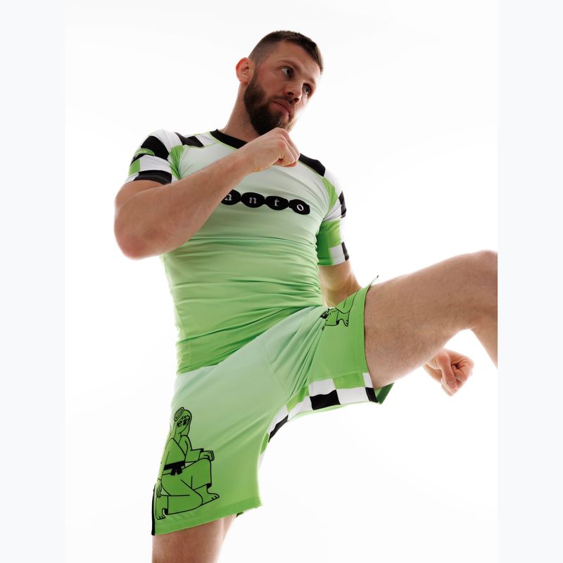 Férfi rashguard MANTO Two Sides zöld 8