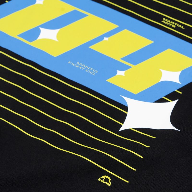 MANTO Racing Oversize póló fekete 4
