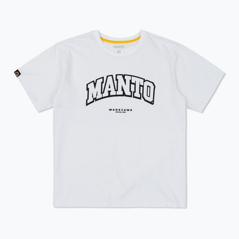 Póló MANTO Warszawa Oversize fehér