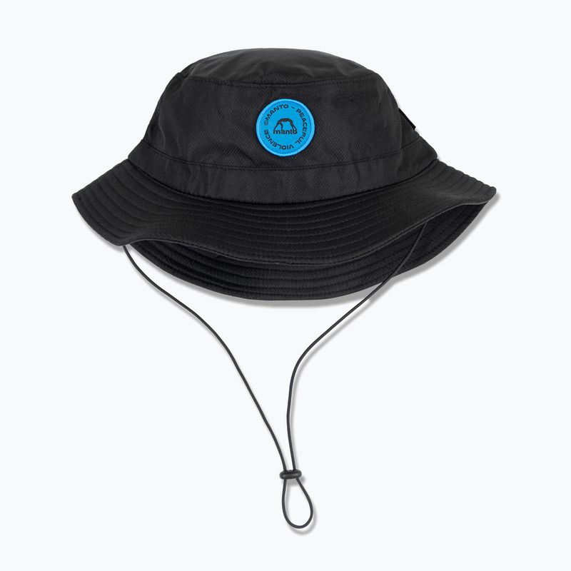 Férfi kalap MANTO Circle Bucket fekete