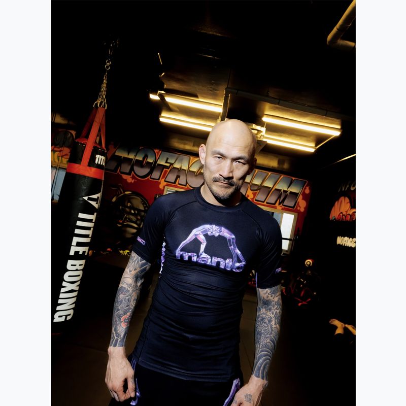 Rashguard MANTO Mirage Rashguard fekete 5