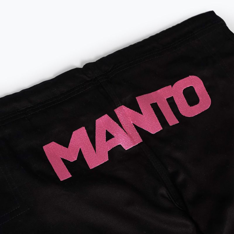 Gi brazil jiu-jitsuhoz MANTO Rise 2.0 black/pink 11