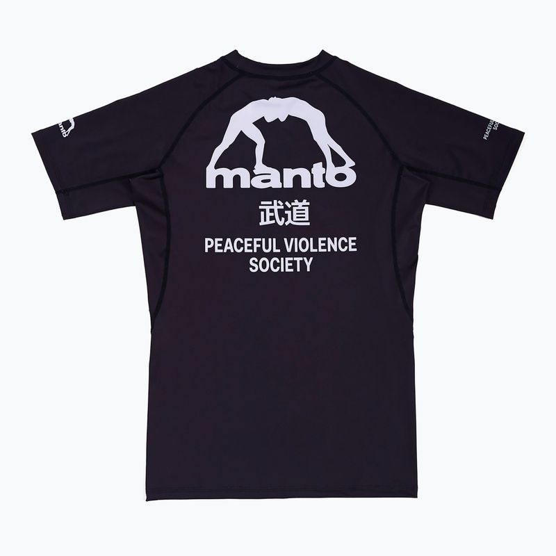 MANTO Society Rashguard fekete 2