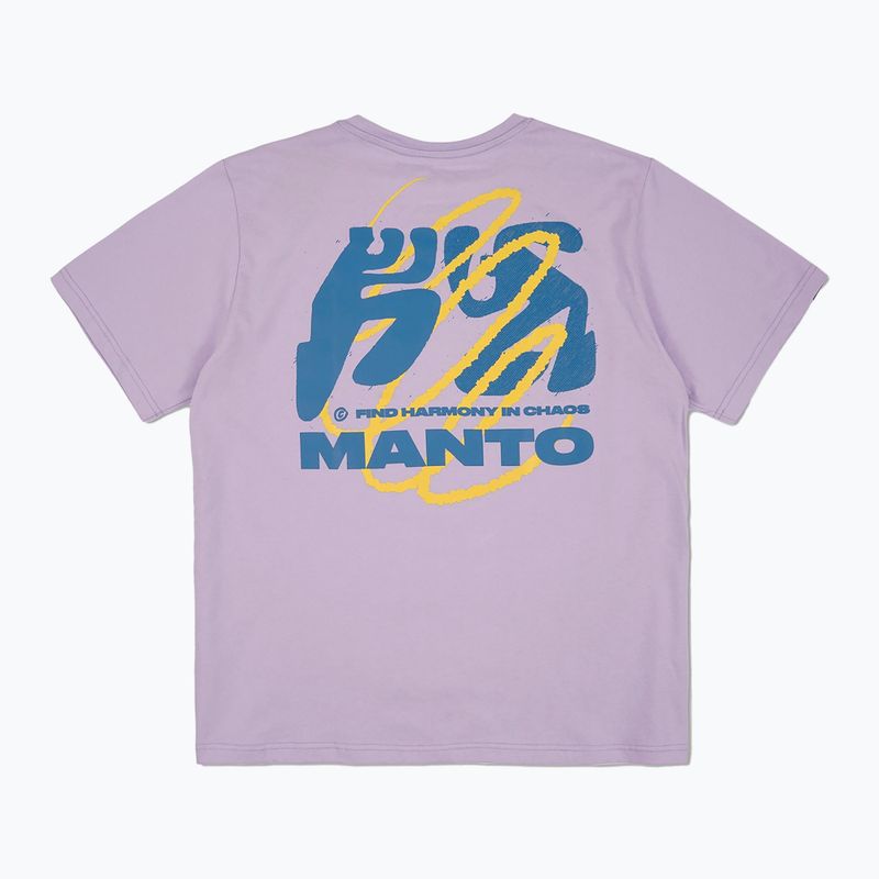 MANTO női póló Harmony Oversize lila Harmony Oversize női póló lila 2