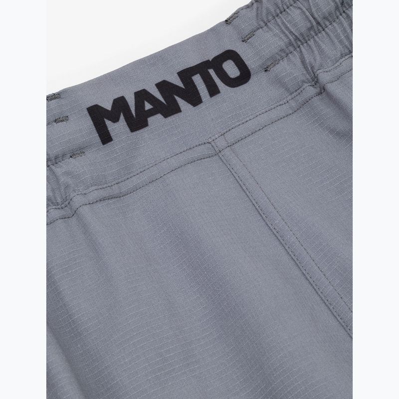 Férfi edzőshort MANTO Dual grey 6