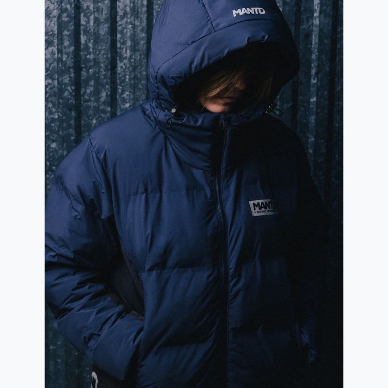Férfi téli kabát MANTO Defend sötétkék 7