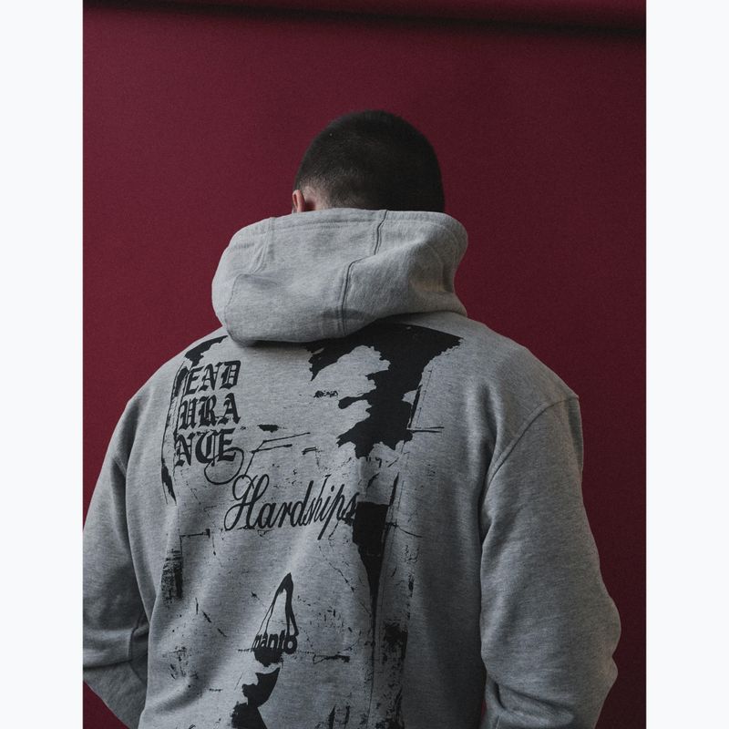 Férfi pulóver MANTO Resolve Hoody melír 6