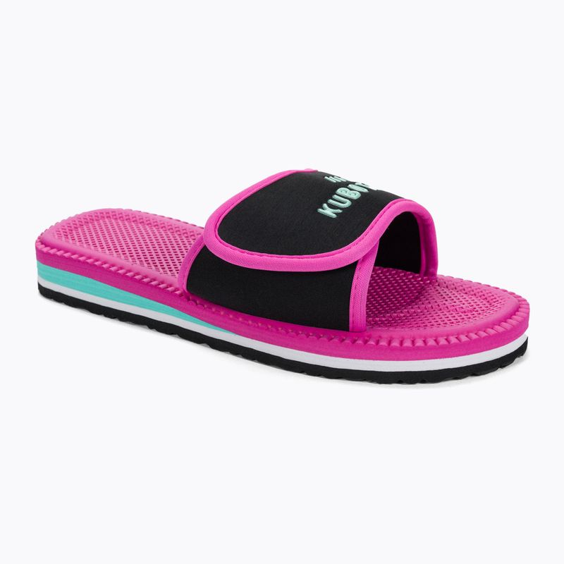 Kubai flip flop Tépőzáras magenta KKRZ22