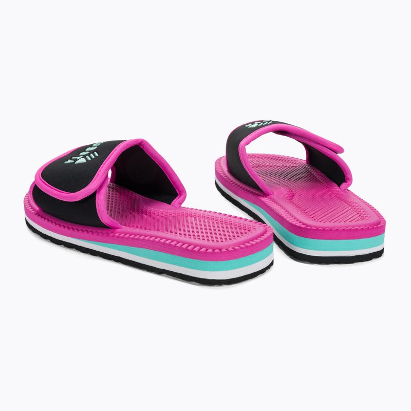 Kubai flip flop Tépőzáras magenta KKRZ22 3