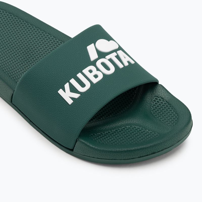 Férfi Kubota Basic flip-flopok sötétzöld 7