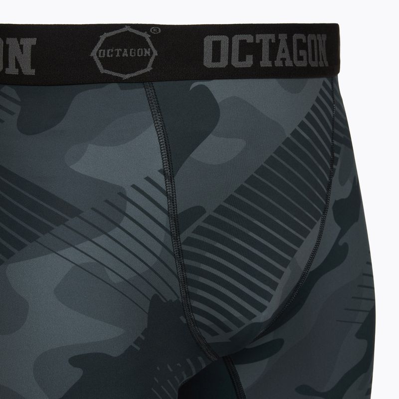 Férfi edző rövidnadrág Octagon Legion Black Line black 3