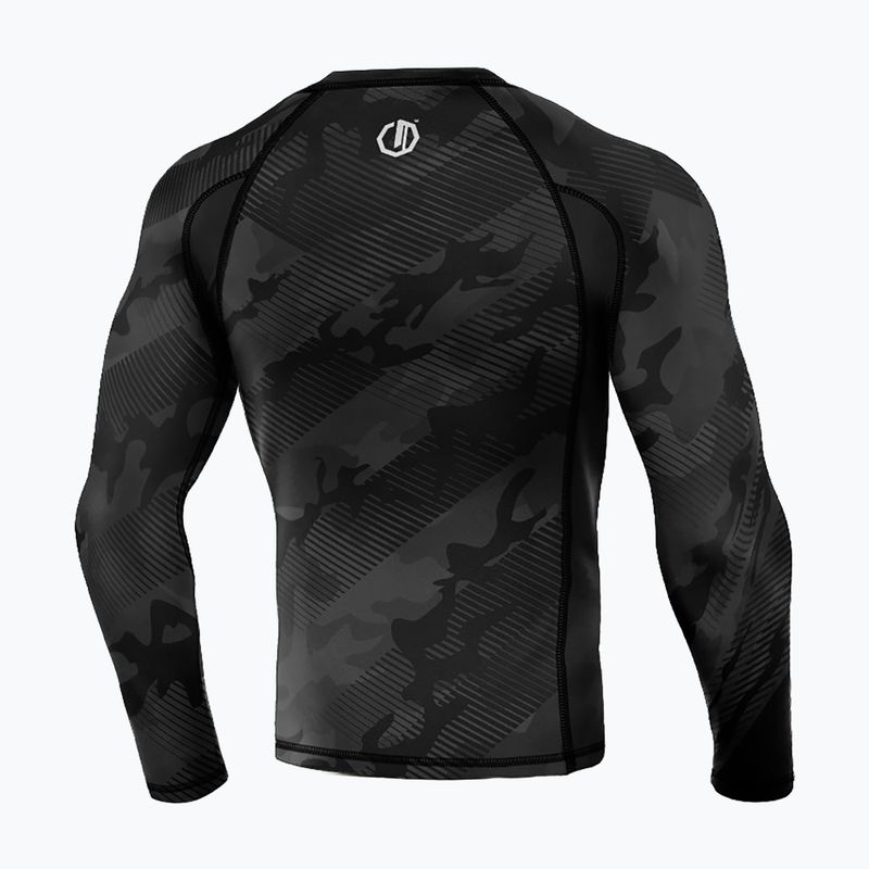 Hosszú ujjú rashguard Octagon Rashguard Legion Premium Line Camo Black 2