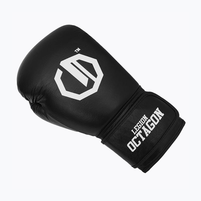 Bokszkesztyűk Octagon Legion Authority black/white 3