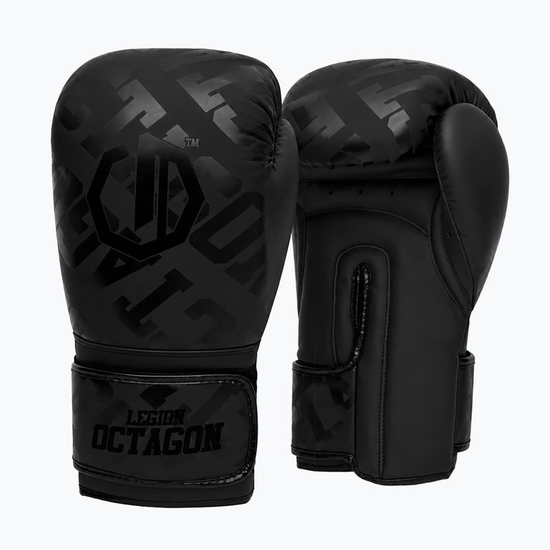 Bokszkesztyűk Octagon Legion Eclipse black 2