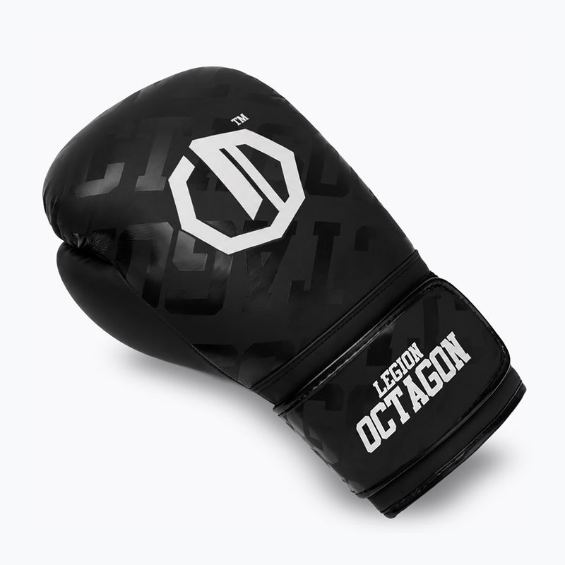 Bokszkesztyűk Octagon Legion Eclipse black/silver 3