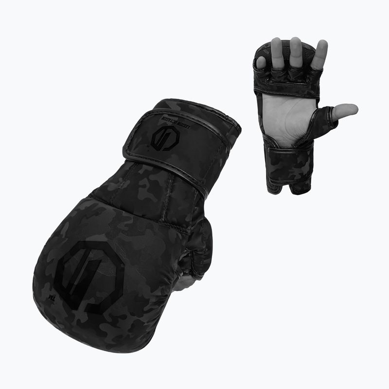 MMA sparringkesztyűk Octagon Legion Shadow Strike MMA black 3