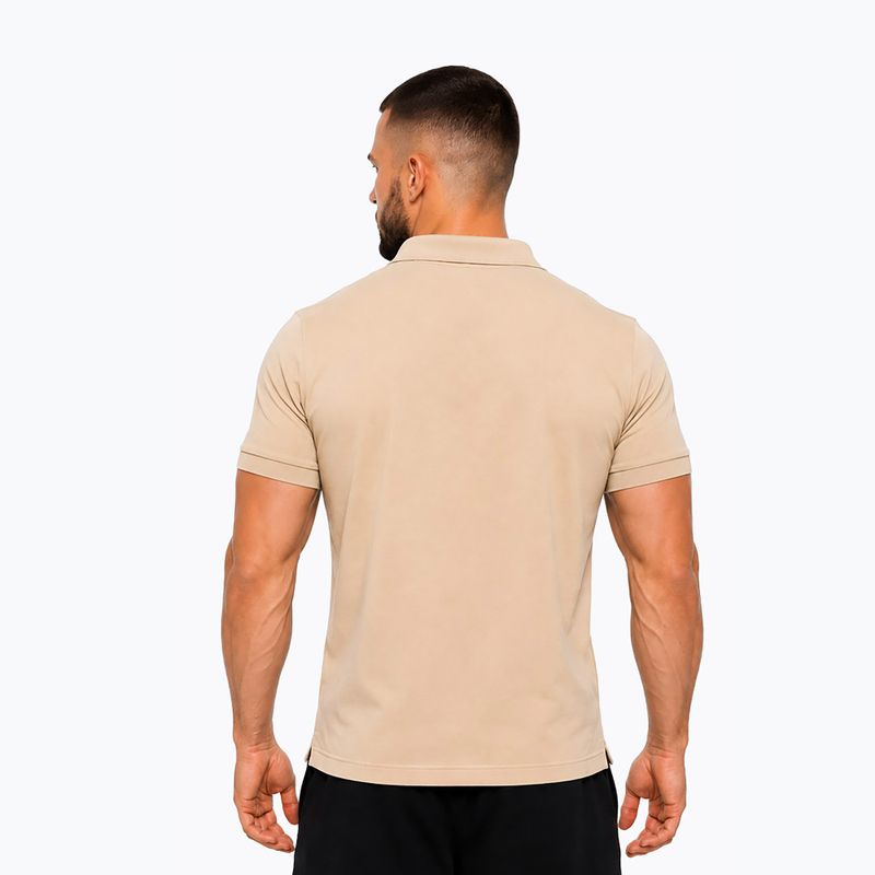 Férfi póló Octagon Legion HFT Polo beige 2