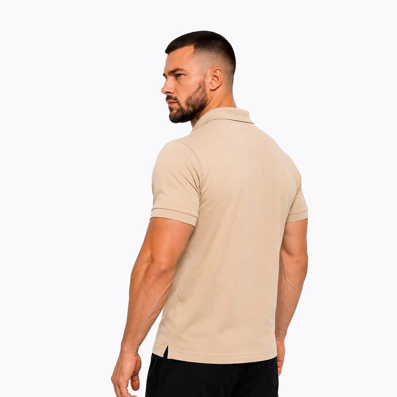 Férfi póló Octagon Legion HFT Polo beige 3