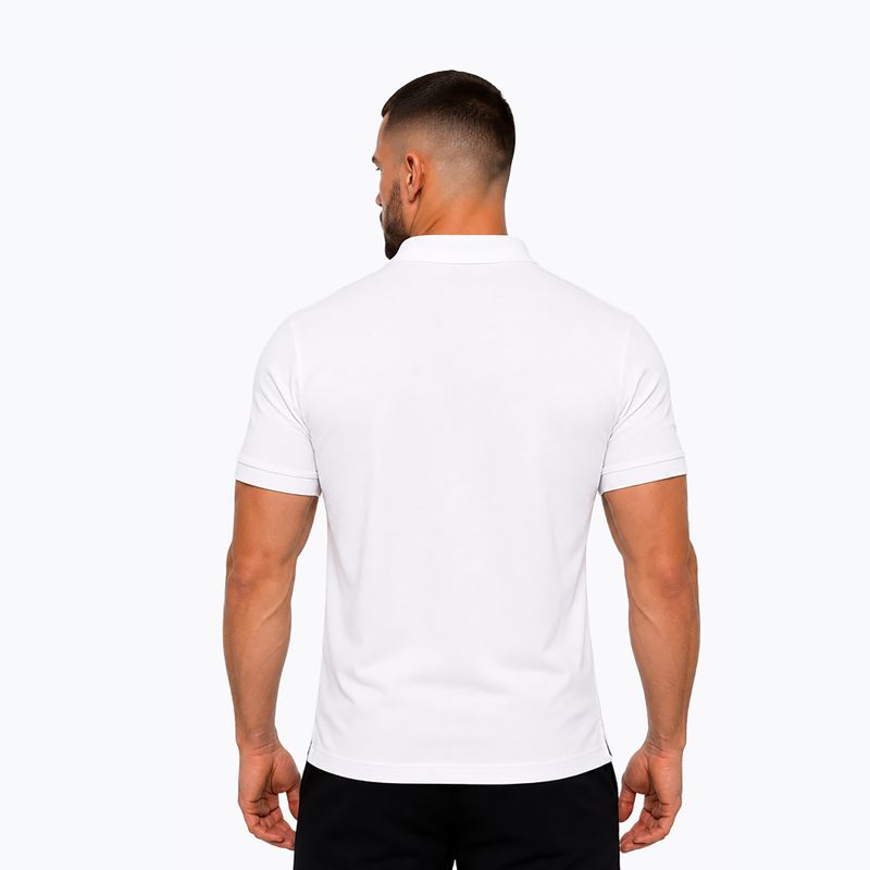 Férfi póló Octagon Legion Small Logo 3D Polo white 2