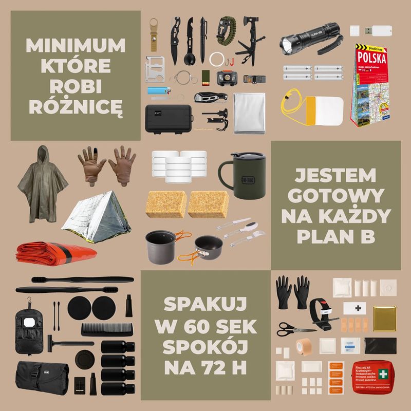 Vészhelyzeti hátizsák TACTICPACK Ranger 40 l olive 4
