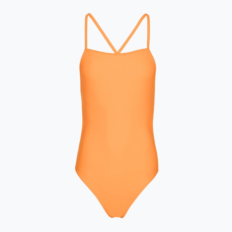 Női egyrészes fürdőruha Clap Dwuwarstwowy Wiązany summer orange
