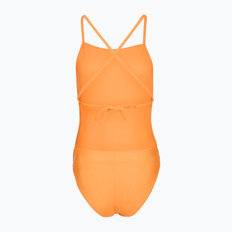 Női egyrészes fürdőruha Clap Dwuwarstwowy Wiązany summer orange 2