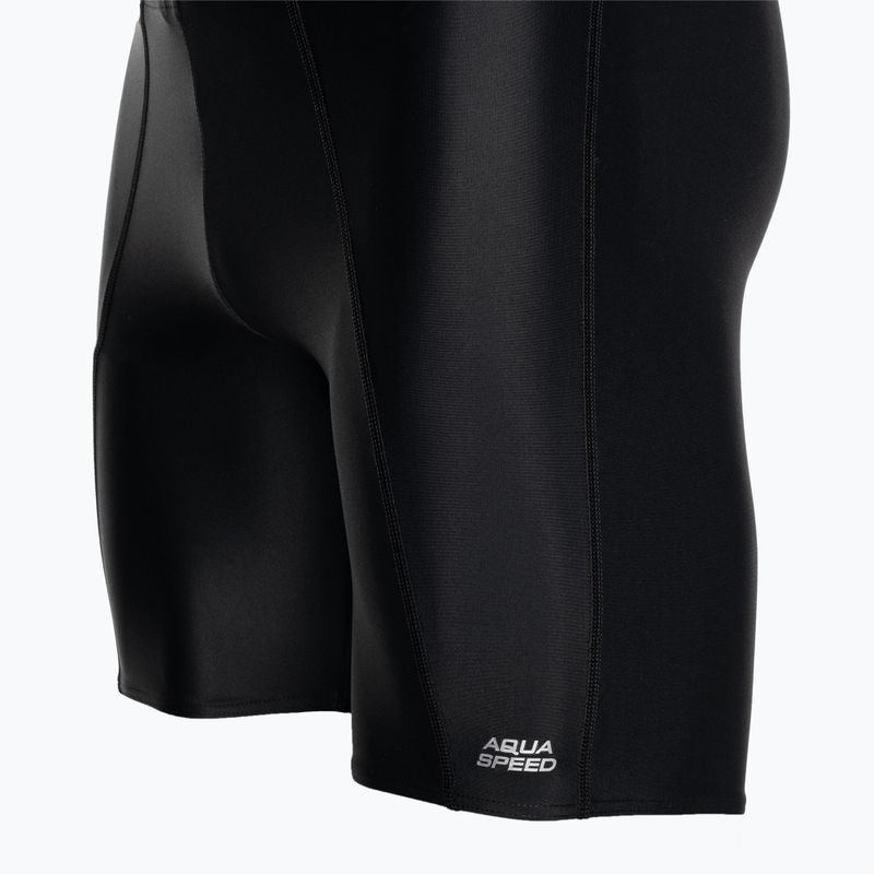 Férfi AQUA-SPEED Long Jammer fürdőnadrág fekete 3