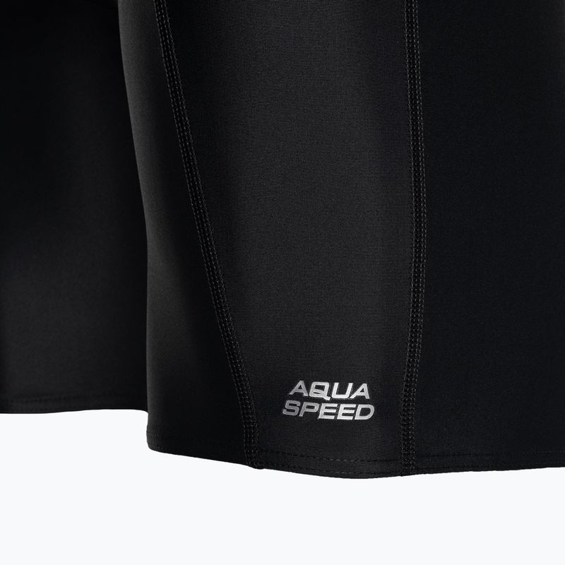 Férfi AQUA-SPEED Long Jammer fürdőnadrág fekete 4
