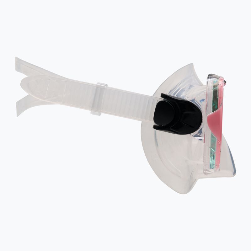 AQUA-SPEED Enzo + Evo baba snorkel szett rózsaszín 604 3