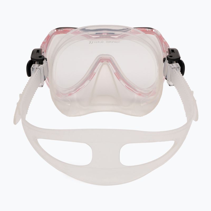 AQUA-SPEED Enzo + Evo baba snorkel szett rózsaszín 604 5