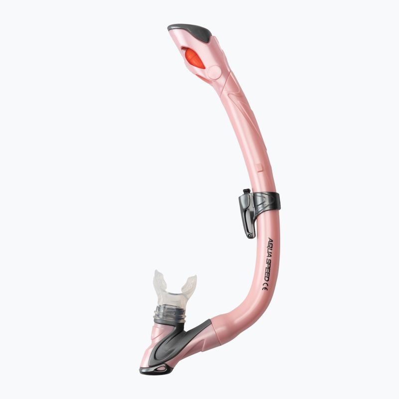 AQUA-SPEED Enzo + Evo baba snorkel szett rózsaszín 604 6