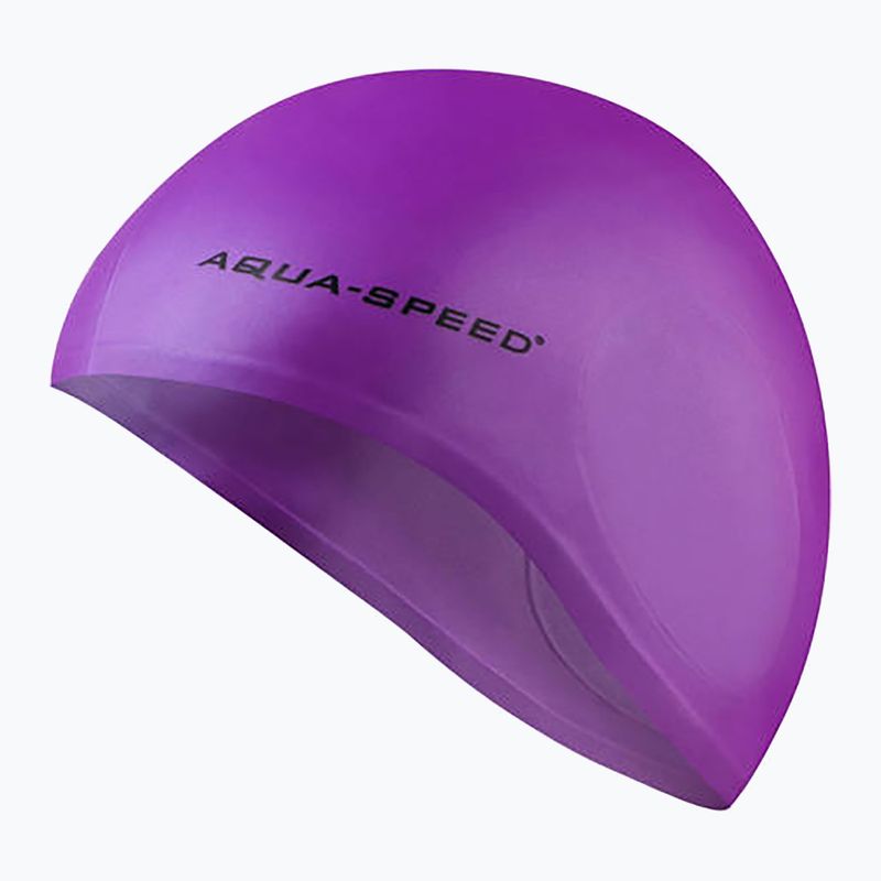 AQUA-SPEED úszósapka füles sapka 09 lila 128 3