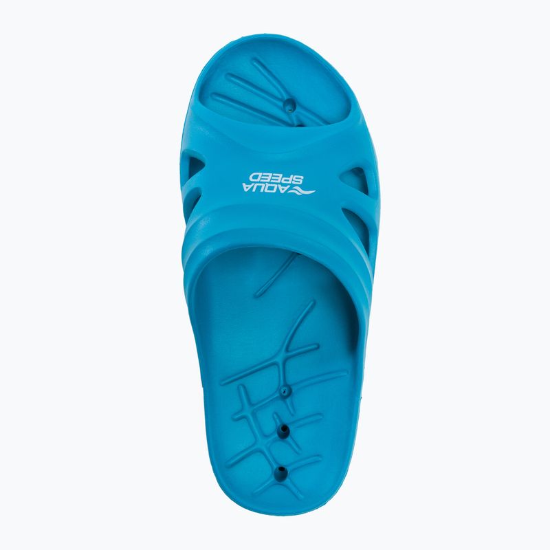 Női AQUA-SPEED Florida türkizkék medencés flip flop 464 6